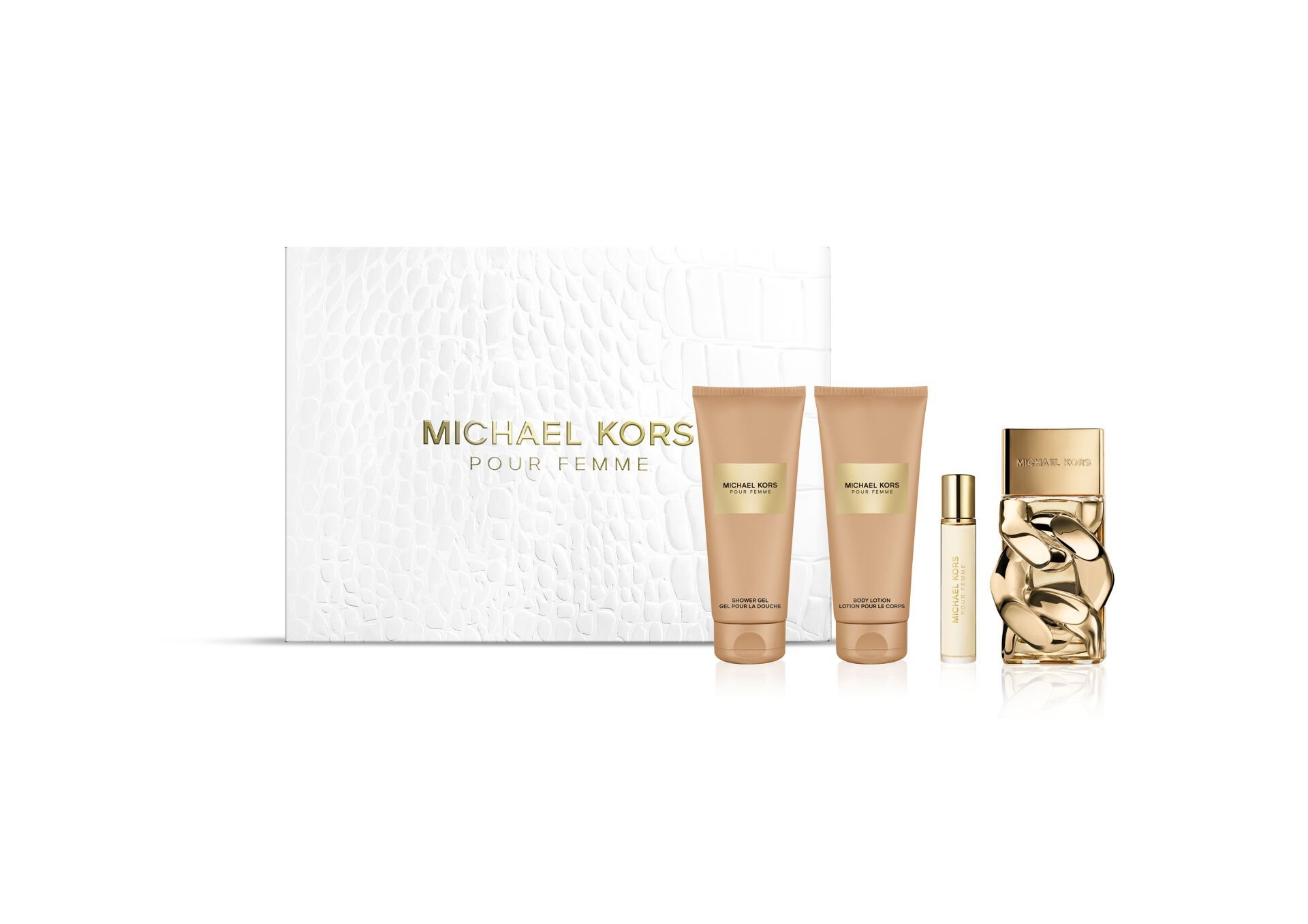 Michael Kors Pour Femme Edp 100 Ml + Body Lotion 100 Ml + Shower Gel 100 Ml + Edp 10 Ml