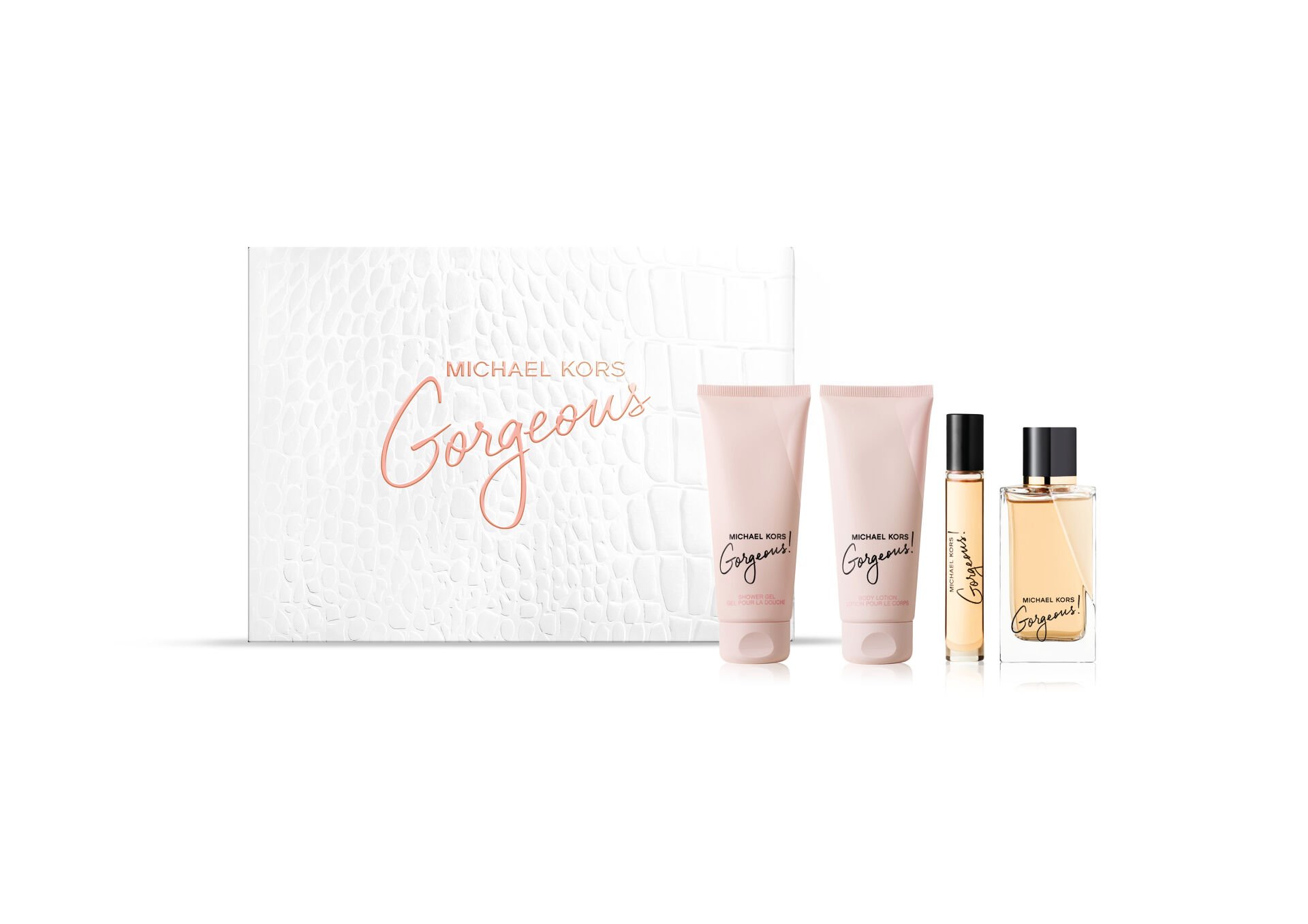 Michael Kors Gorgeous Edp 100 Ml + Body Lotion 100 Ml + Shower Gel 100 Ml + Edp 10 Ml