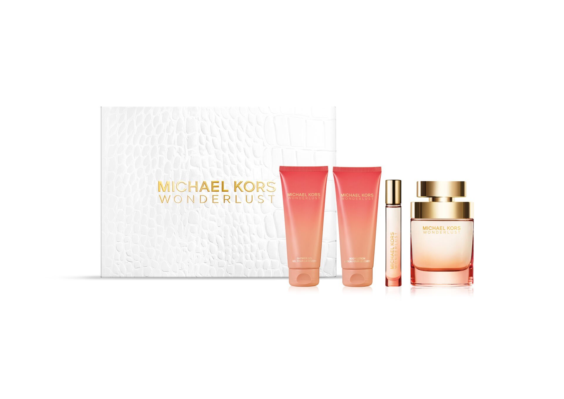 Michael Kors Wonderlust Edp 100 Ml + Body Lotion 100 Ml + Shower Gel 100 Ml + Edp 10 Ml