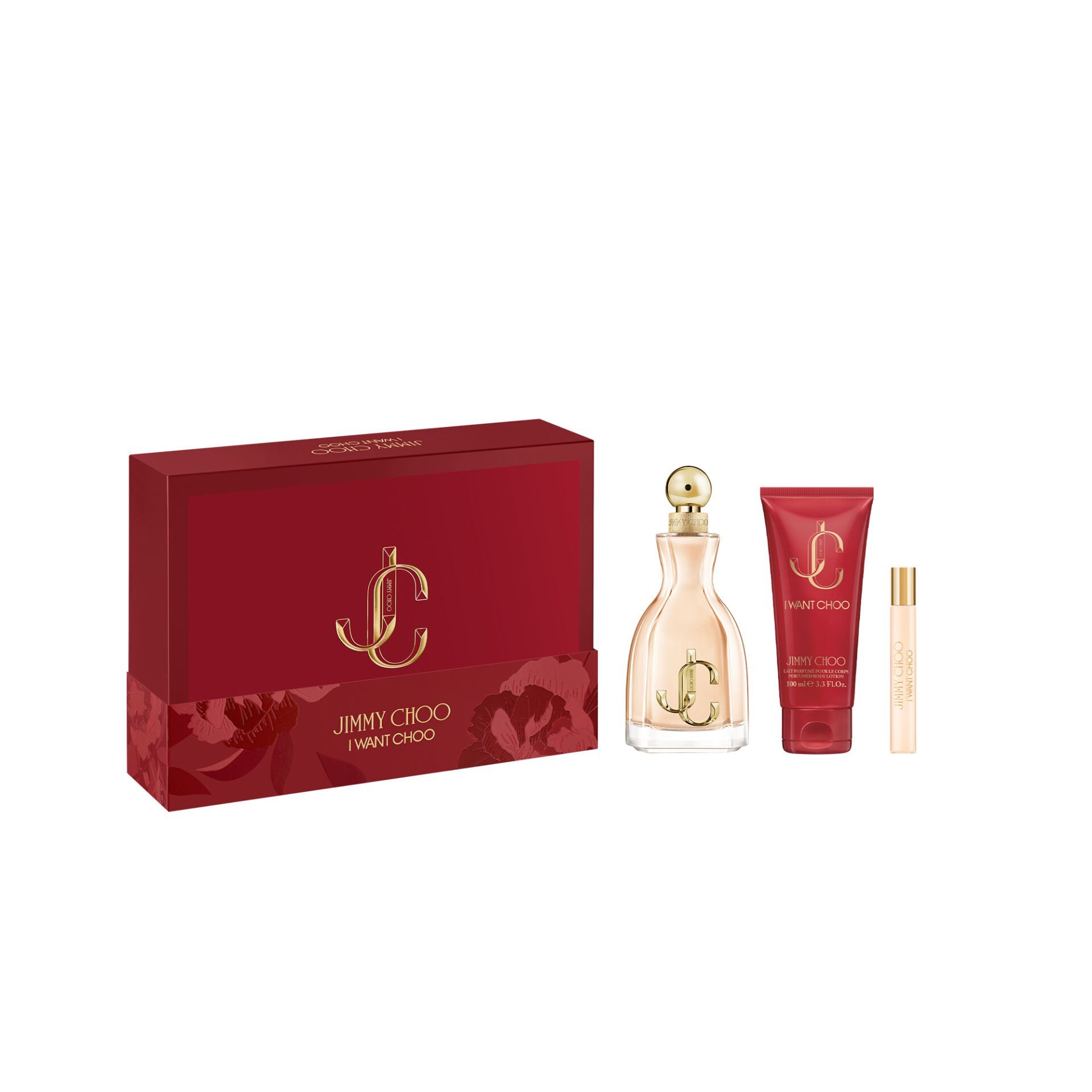 Jimmy Choo I Want Choo Edp 100 Ml + Body Lotion 100 Ml + Edp 7,5 Ml