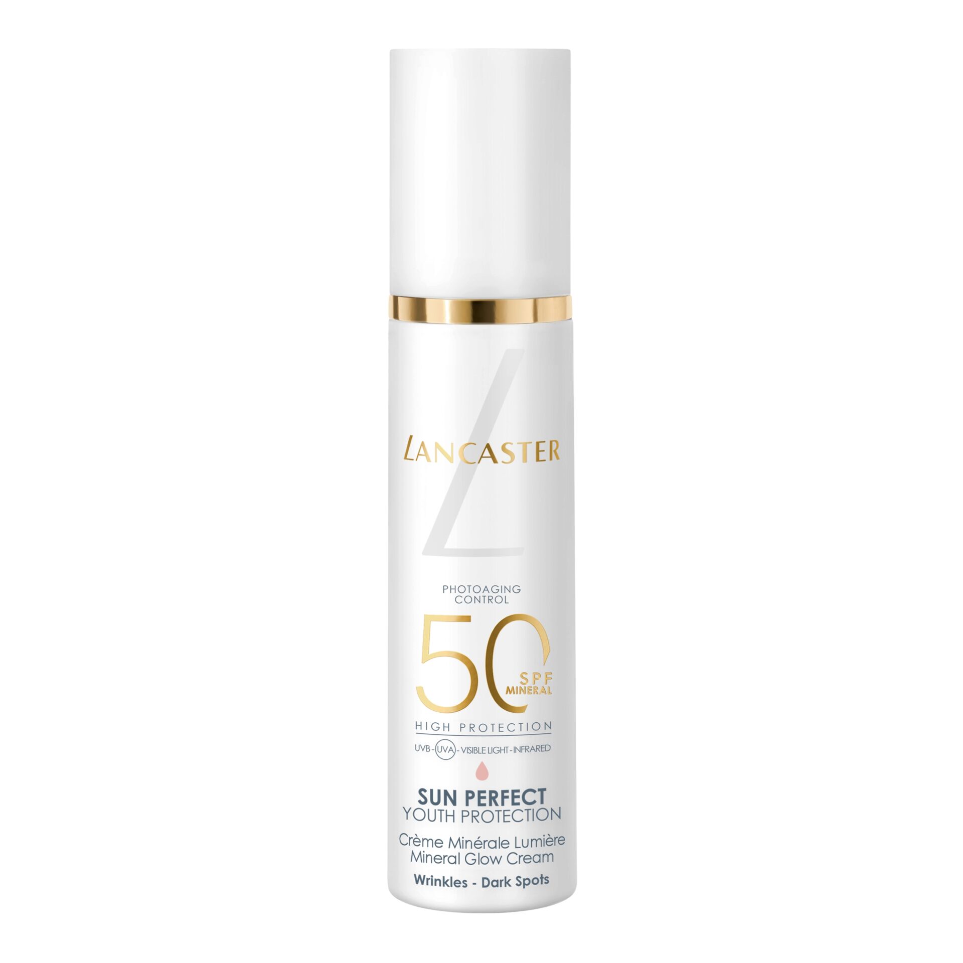 Lancaster Sun Perfect Mineral Glow Cream SPF50 50 Ml