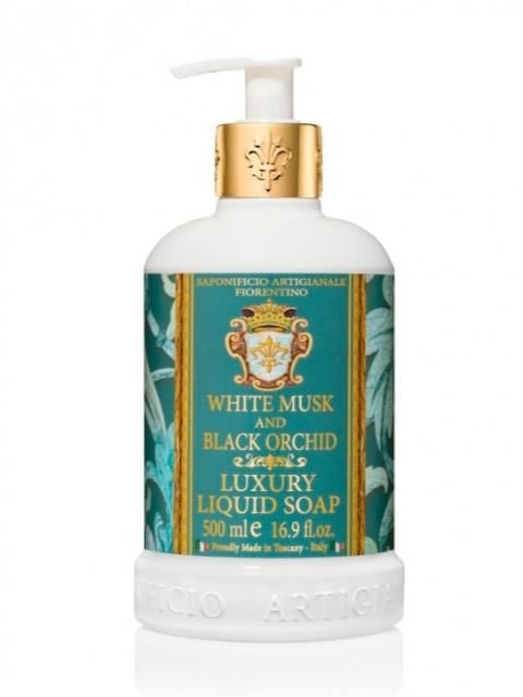 Saponificio Artigianale Fiorentino Sıvı Sabun 500 Ml - White Musk And Black Orchid