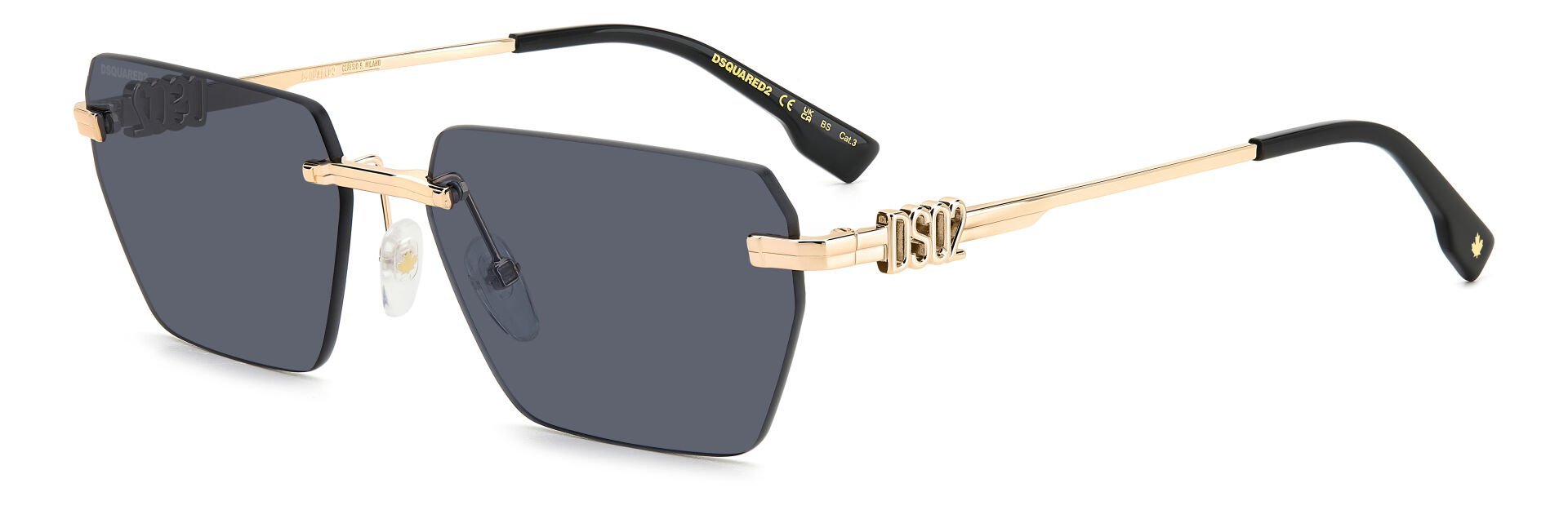 Dsquared2 D2 0102/S - 807572K Grey Erkek Güneş Gözlüğü