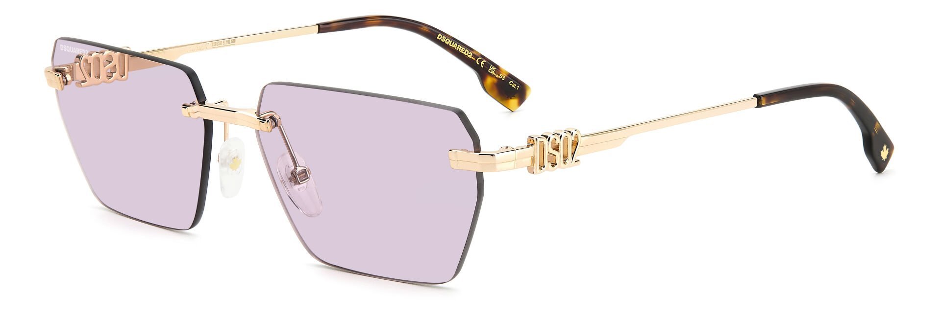 Dsquared2 D2 0102/S - EYR57UR Vıolet Erkek Güneş Gözlüğü