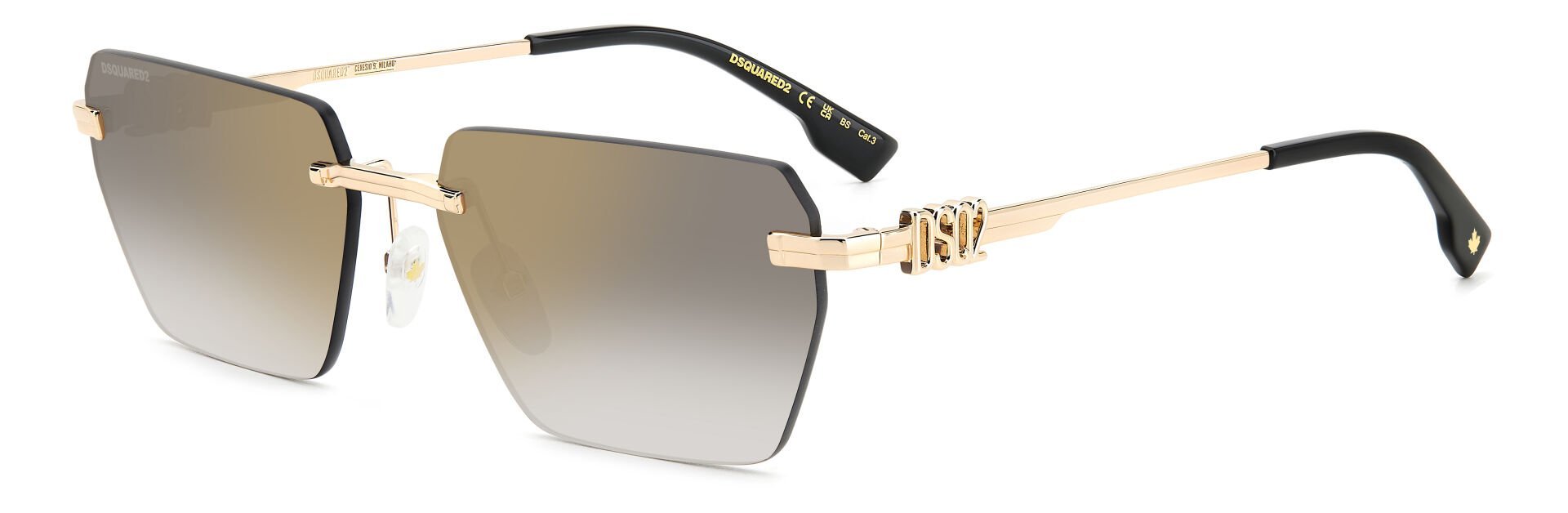 Dsquared2 D2 0102/S - RHL57FQ Grey Erkek Güneş Gözlüğü