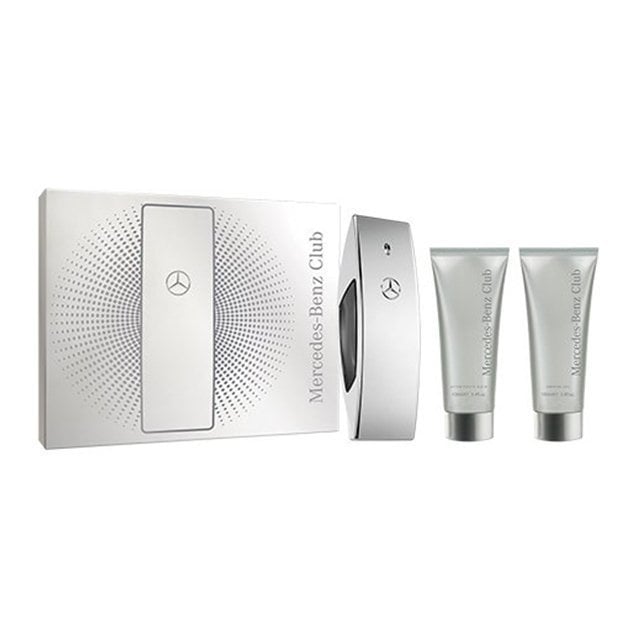 Mercedes-Benz For Men Club Edt 100 Ml + Duş Jeli 100 Ml + Traş Sonrası Losyon 100 Ml