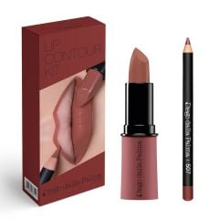 Diego Dalla Palma MU Lip Contour Kit Lipstick 507 + Dudak Kalemi 507 - Off To Marsala