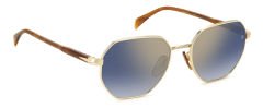 Davıd Beckham Db 1162/F/S - 06J561V Blue Shaded Gold Mırror Erkek Güneş Gözlüğü