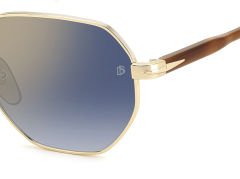 Davıd Beckham Db 1162/F/S - 06J561V Blue Shaded Gold Mırror Erkek Güneş Gözlüğü