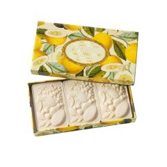 Saponificio Artigianale Fiorentino Sabun 3*125 Gr - Lemon