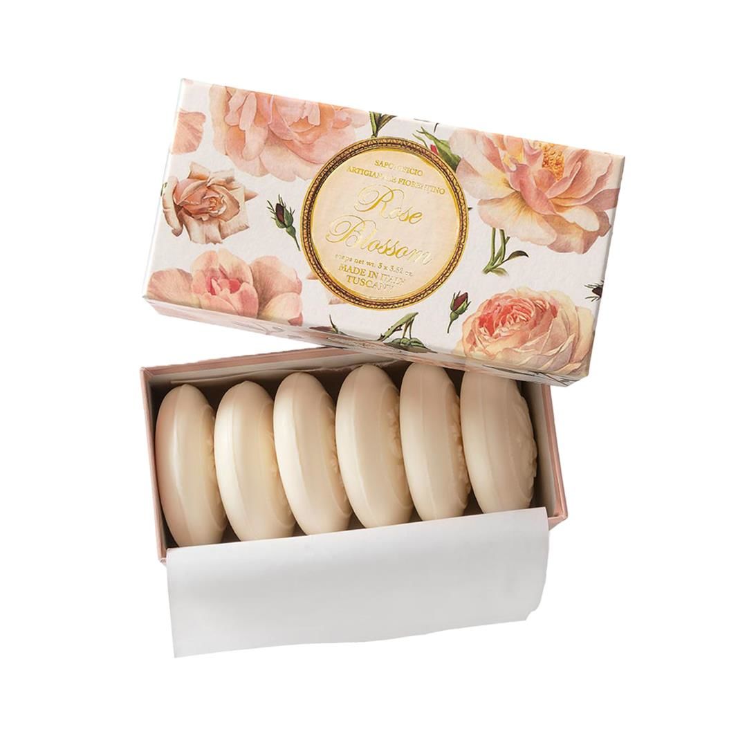 Saponificio Artigianale Fiorentino Sabun 6*50 Gr - Rose