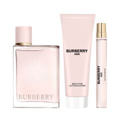 Burberry Her Edp 100 Ml + Body Lotion 75 Ml + Edp 10 Ml