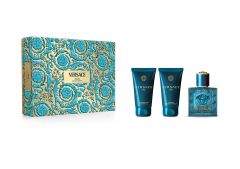 Versace Eros Edp 100 Ml + Shower Gel 75 Ml + After Shave Balm 75 Ml + Edp 10 Ml