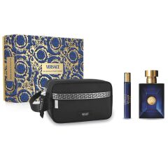 Versace Dylan Blue Pour Homme Edt 100 Ml + Edt 10 Ml + Çanta