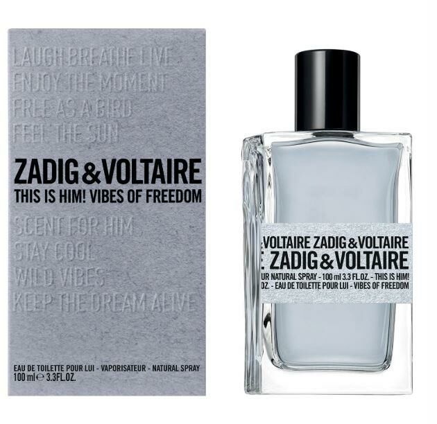 Zadig Voltaire This Is Him Vibes Of Freedom Edt 100 Ml