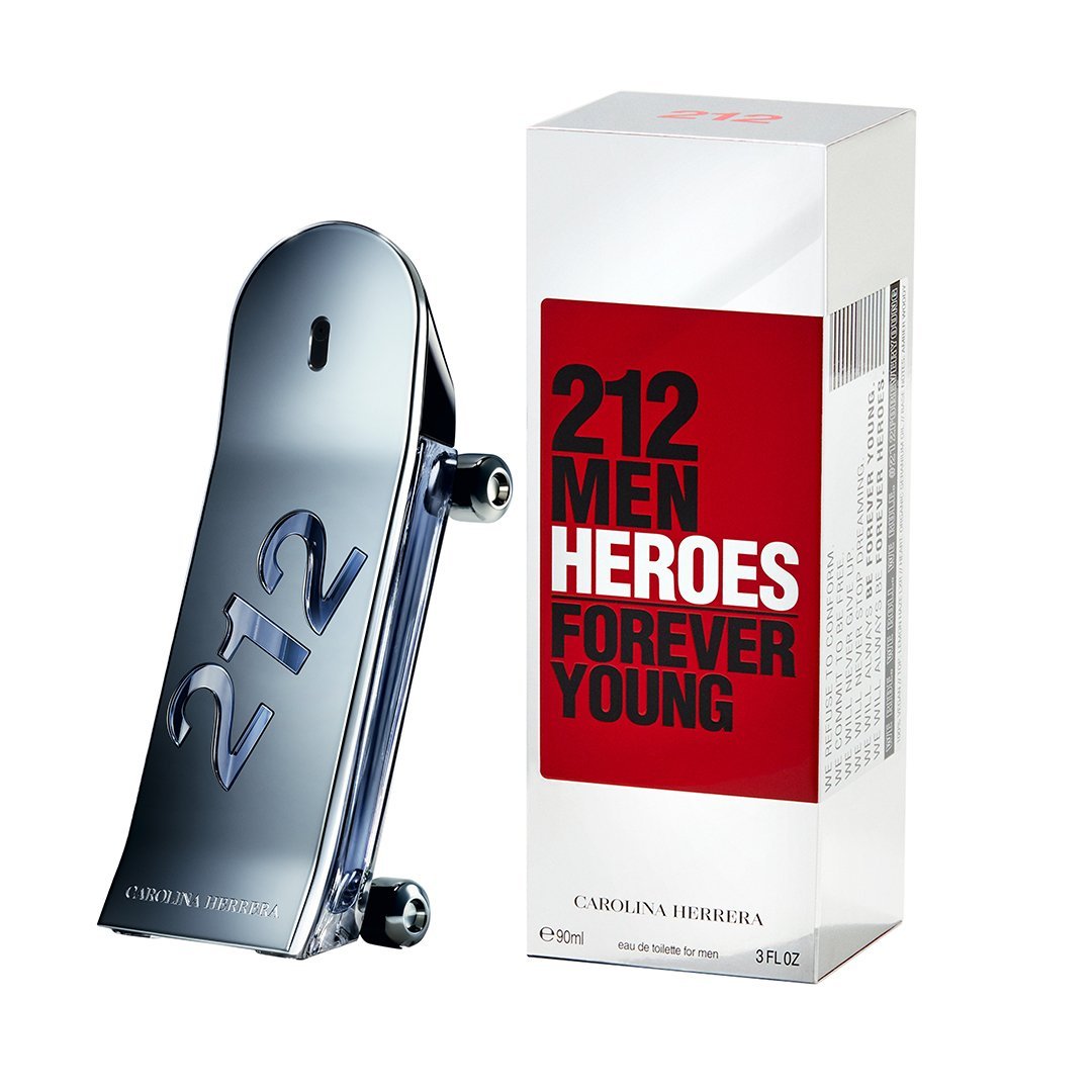 Carolina Herrera 212 Heroes Men Edt 90 Ml
