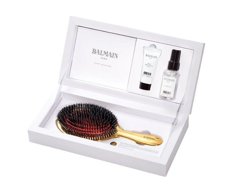 Balmain Hair Lüx Altın Kaplama Spa Tarak Seti