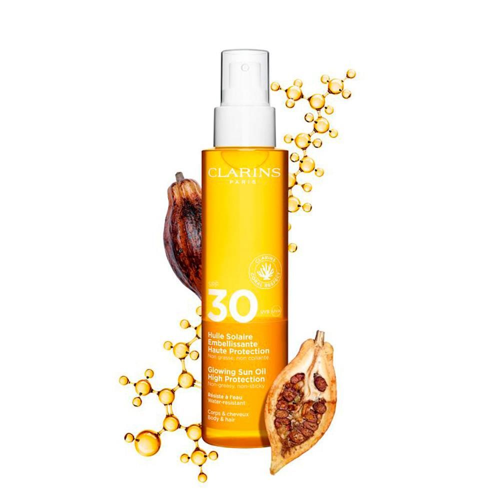 Clarins Sun Body Oil Spf 30 150Ml