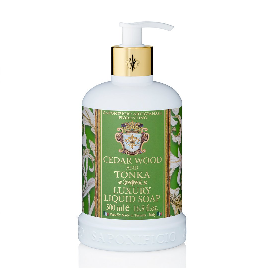 Saponificio Artigianale Fiorentino Sıvı Sabun 500 Ml - Cedarwood and Tonka