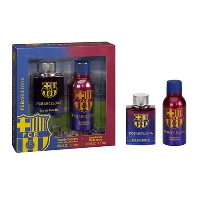 Fc Barcelona Edt 100 Ml + Deo Body Spray 150 Ml