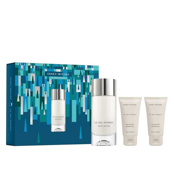 Issey Miyake Le Sel D'Issey Edt 100 Ml + SG 50 Ml + SG 50 Ml - 1