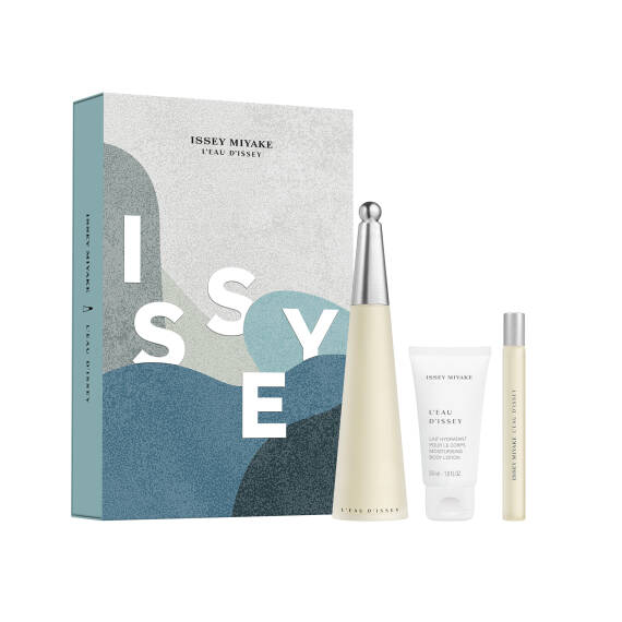 Issey Miyake L'Eau D'Issey Edt 100 Ml + Body Lotion 50 Ml + Edt 10 Ml - 1
