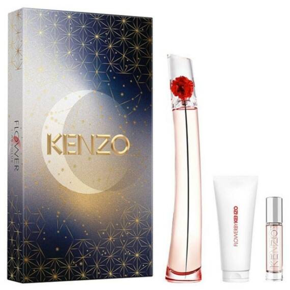 Kenzo Flower By Kenzo L'Absolue Edp 100 Ml + Body Lotion 75 Ml + Edp 10 Ml - 1