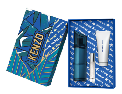 Kenzo Homme Edt 110 Ml + Shower Gel 75 Ml + Edt 10 Ml - 1