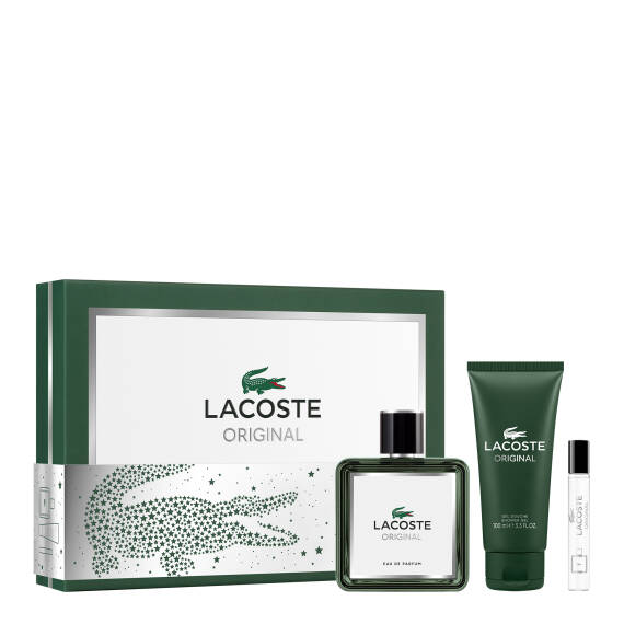Lacoste Original Edp 100 Ml + Shower Gel 100 Ml + Edp 7,5 Ml - 1