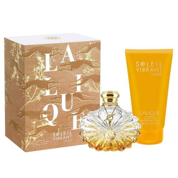 Lalique Soleil Vibrant Lalique Edp 100 Ml + Body Lotion 150 Ml - 1