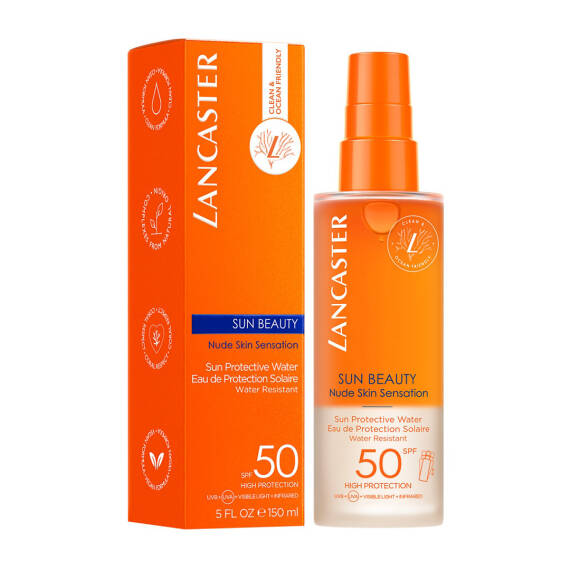 Lancaster Sun Beauty Sun Protective Water Spf50 150 Ml - 4
