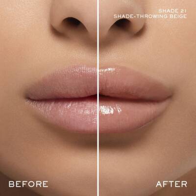 Lancome Idole Lip Butterglow Lip Balm 21- Shade-Throwing Beige - 4