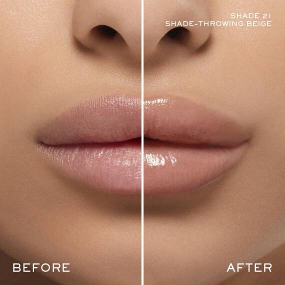 Lancome Idole Lip Butterglow Lip Balm 21- Shade-Throwing Beige - 4