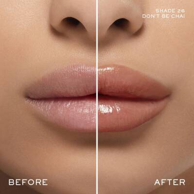 Lancome Idole Lip Butterglow Lip Balm 26- Dont Be Chai - 4