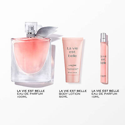 Lancome La Vie Est Belle Edp 100 Ml + Body Lotion 50 Ml + Edp 10 Ml - 2