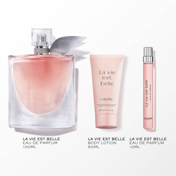 Lancome La Vie Est Belle Edp 100 Ml + Body Lotion 50 Ml + Edp 10 Ml - 3