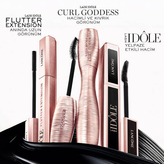 Lancome Lash Idole Curl Goddess Maskara 01 Black - 5