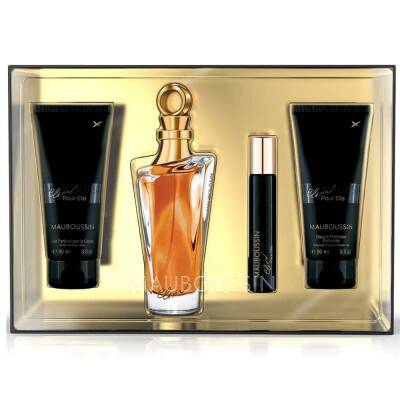 Mauboussin Elixir Pour Elle Edp 100 Ml + Duş Jeli 90 Ml + Vücut Losyonu 90 Ml + Edp 20 Ml - 1