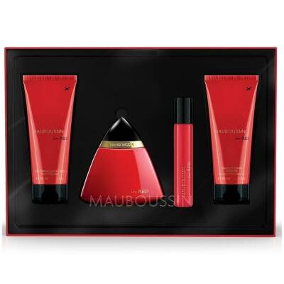 Mauboussin In Red Edp 100 Ml + Duş Jeli 90 Ml + Vücut Losyonu 90 Ml + Edp 20 Ml - 1