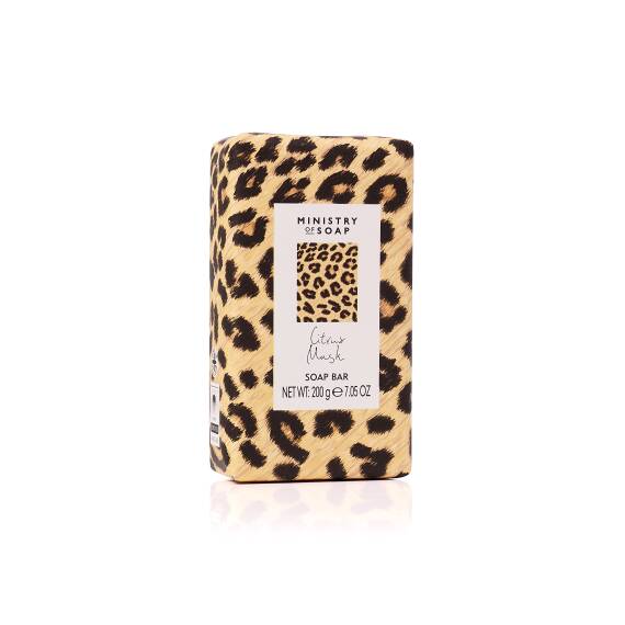 Ministry Of Soap Sabun Bar Wild Side Yellow Leopard Citrus Musk 200 Gr - 1
