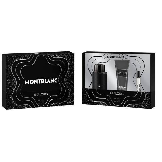 Montblanc Explorer Edp 100 Ml + Shower Gel 100 Ml + Edp 10 Ml - 1