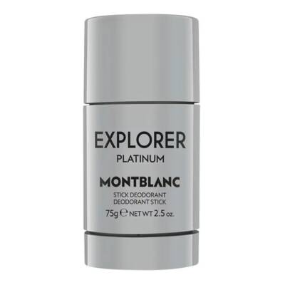 Montblanc Explorer Platinum Deodorant Stick 75 Gr - Montblanc