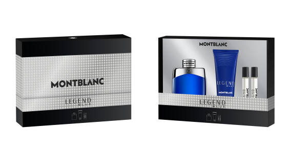 Montblanc Legend Blue Edp 100 Ml + Shower Gel 100 Ml + Edp 7,5 Ml - 1