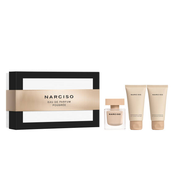 Narciso Rodriguez Poudree Edp 50 Ml + Body Lotion 50 Ml + Shower Gel 50 Ml - 1