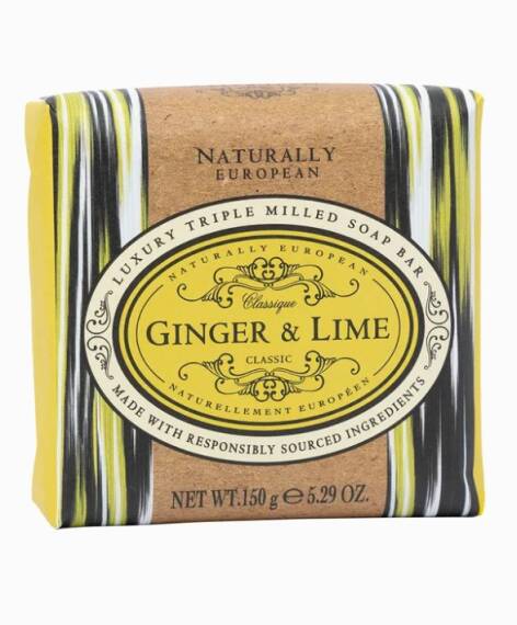 Naturally European Sabun Ginger & Lime 150 Gr - 1