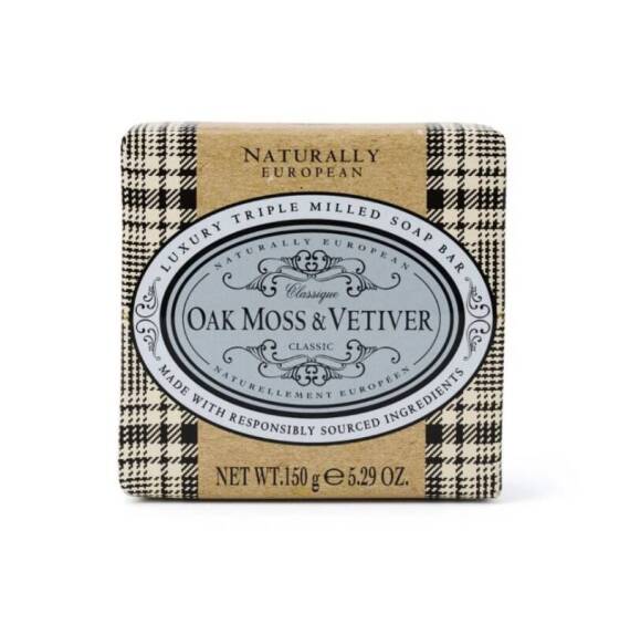 Naturally European Sabun Oak Moss & Vetiver 150 Gr - 1
