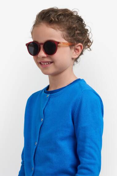 Polaroıd Kıds Pld 8061/S - AHY46M9 - 46 Grey Çocuk Güneş Gözlüğü (7-10) - 7