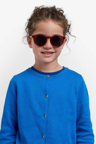 Polaroıd Kıds Pld 8061/S - AHY46M9 - 46 Grey Çocuk Güneş Gözlüğü (7-10) - 8