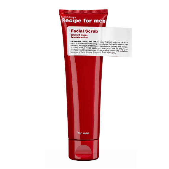 Recipe For Men Yüz Bölgesi Scrub Jel 125 Ml - 4