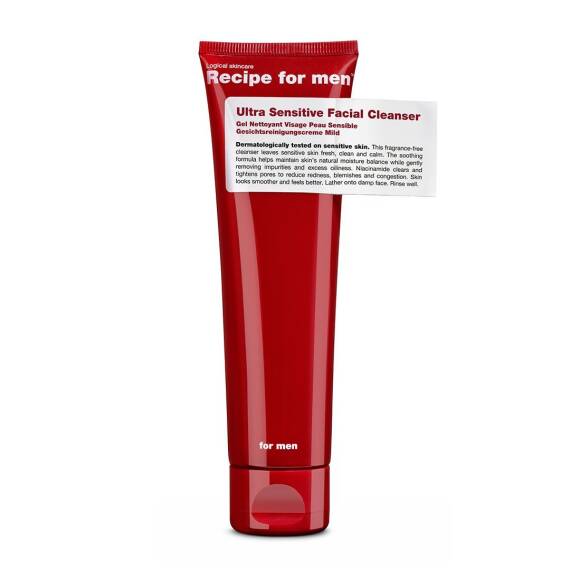 Recipe For Men Yüz Temizleyici Ultra Sensitive 100 Ml - 1